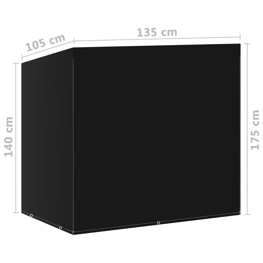 Teli di Copertura per Dondolo 2 pz 6 Occhielli 135x105x175 cm | homemem39