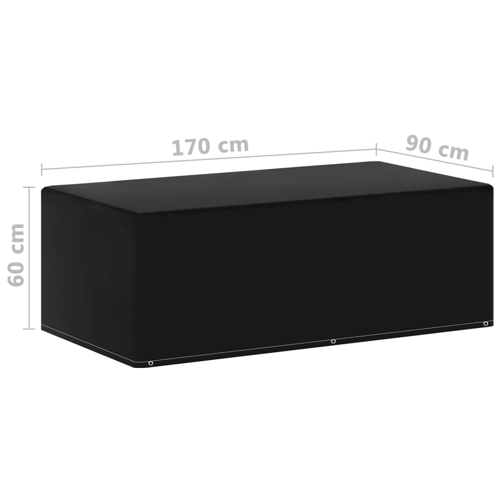 Copertura Giardino 2pz con 6 Occhielli per Barbecue 170x90x60cm | homemem39