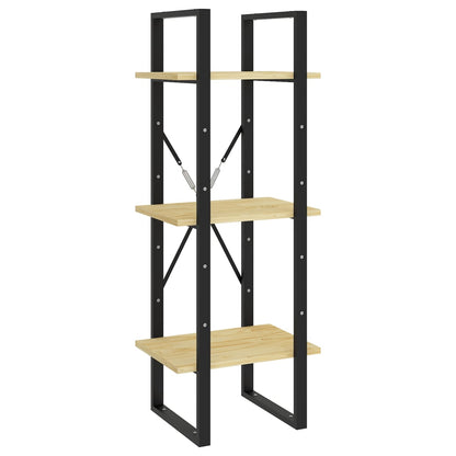 Libreria a 5 Ripiani Marrone 40x30x175 cm in Legno di Pino | homemem39