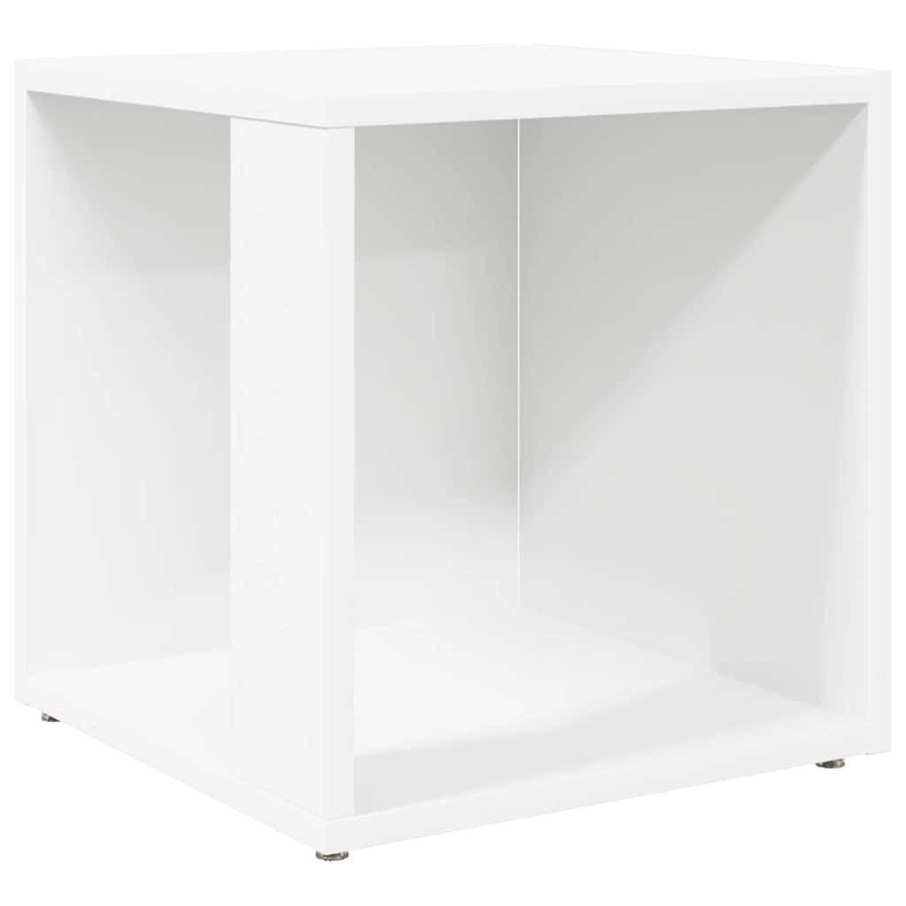 Tavolino Bianco 33x33x34,5 cm in Legno Multistrato | homemem39