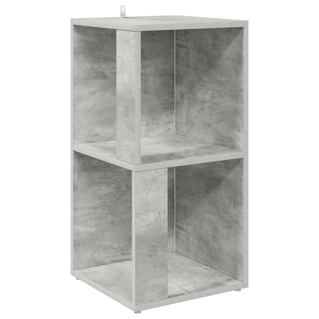 Armadio Angolare Grigio Cemento 33x33x67 cm in Truciolato | homemem39