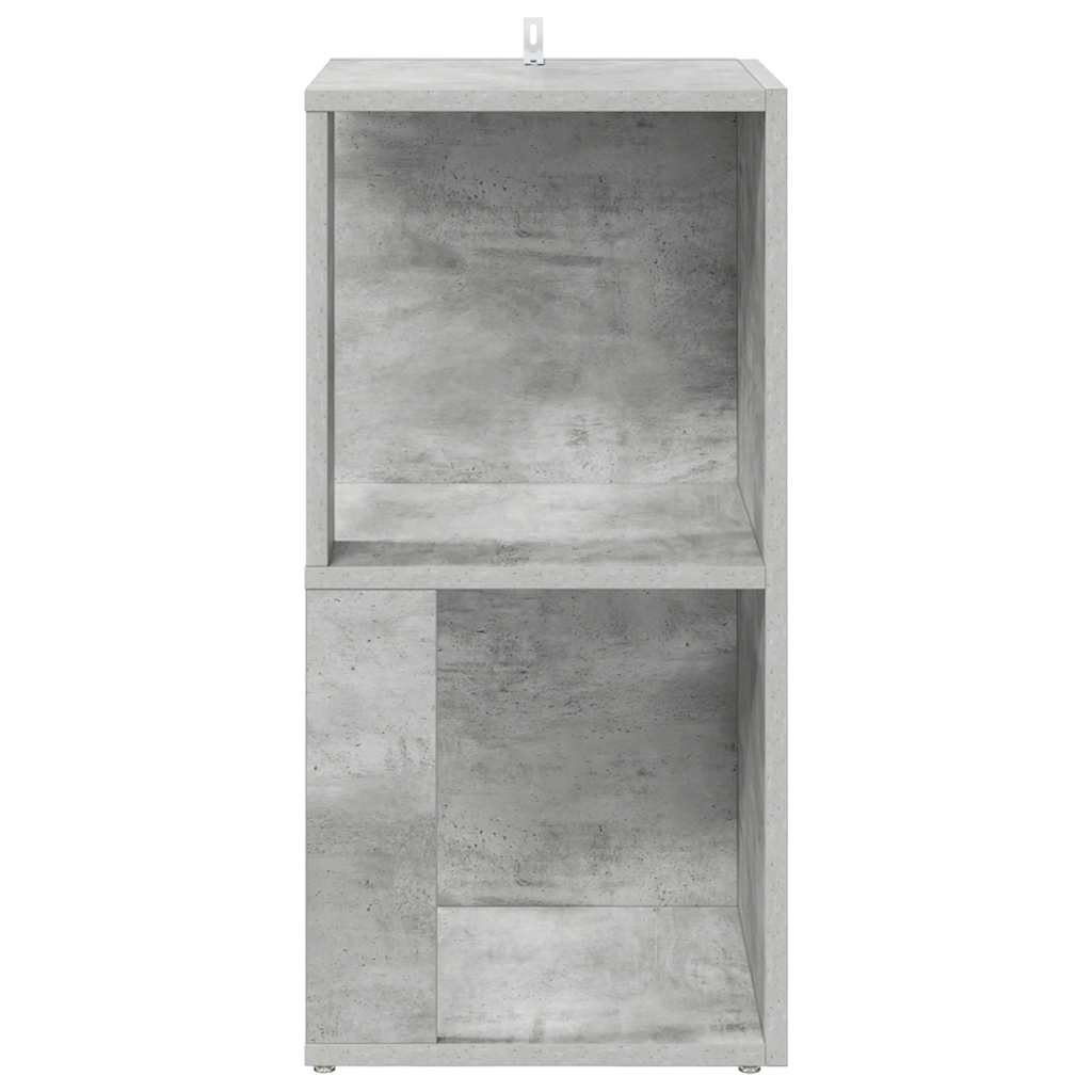 Armadio Angolare Grigio Cemento 33x33x67 cm in Truciolato | homemem39