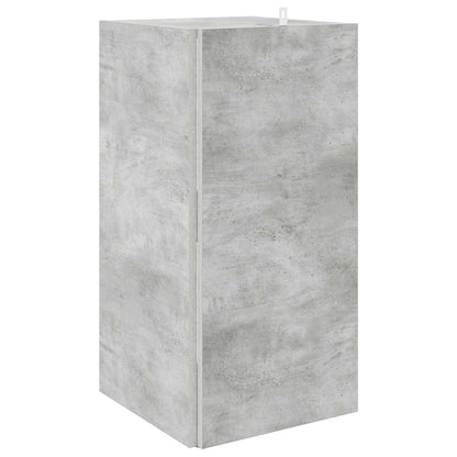 Armadio Angolare Grigio Cemento 33x33x67 cm in Truciolato | homemem39