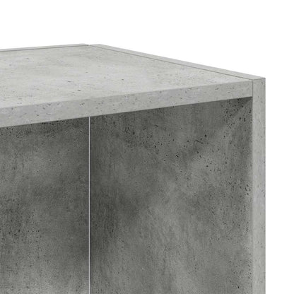 Armadio Angolare Grigio Cemento 33x33x67 cm in Truciolato | homemem39