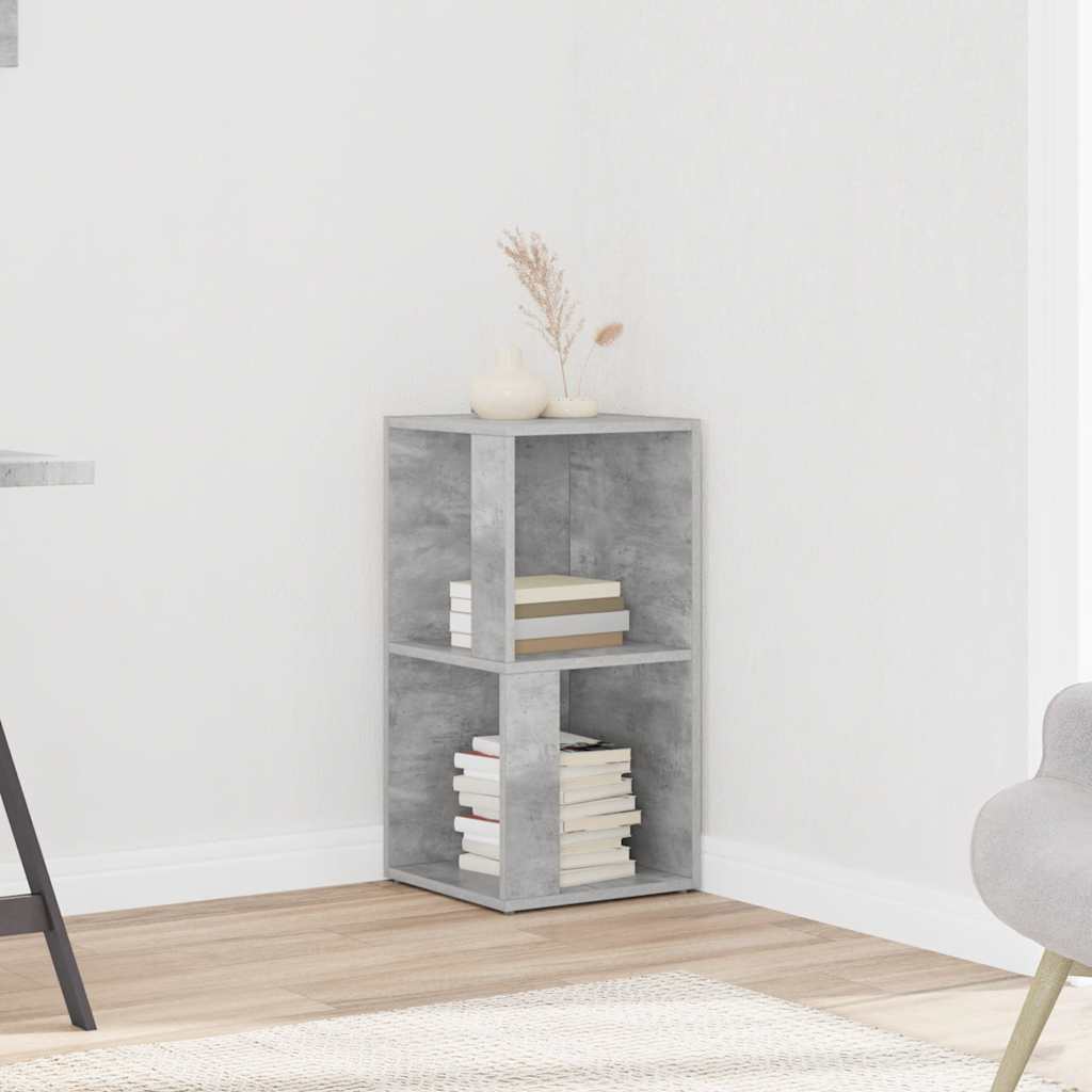 Armadio Angolare Grigio Cemento 33x33x67 cm in Truciolato | homemem39