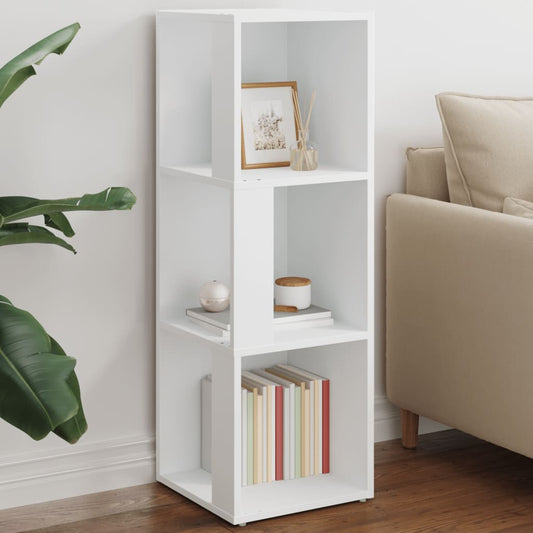 Armadio Angolare Bianco 33x33x100 cm in Truciolato | homemem39