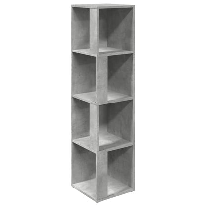 Armadio Angolare Grigio Cemento 33x33x132 cm in Truciolato | homemem39