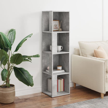 Armadio Angolare Grigio Cemento 33x33x132 cm in Truciolato | homemem39