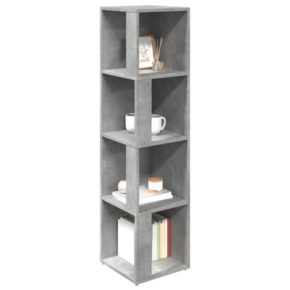 Armadio Angolare Grigio Cemento 33x33x132 cm in Truciolato | homemem39