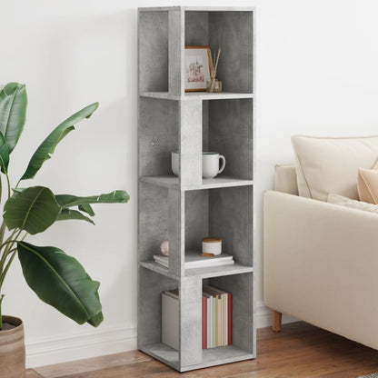 Armadio Angolare Grigio Cemento 33x33x132 cm in Truciolato | homemem39
