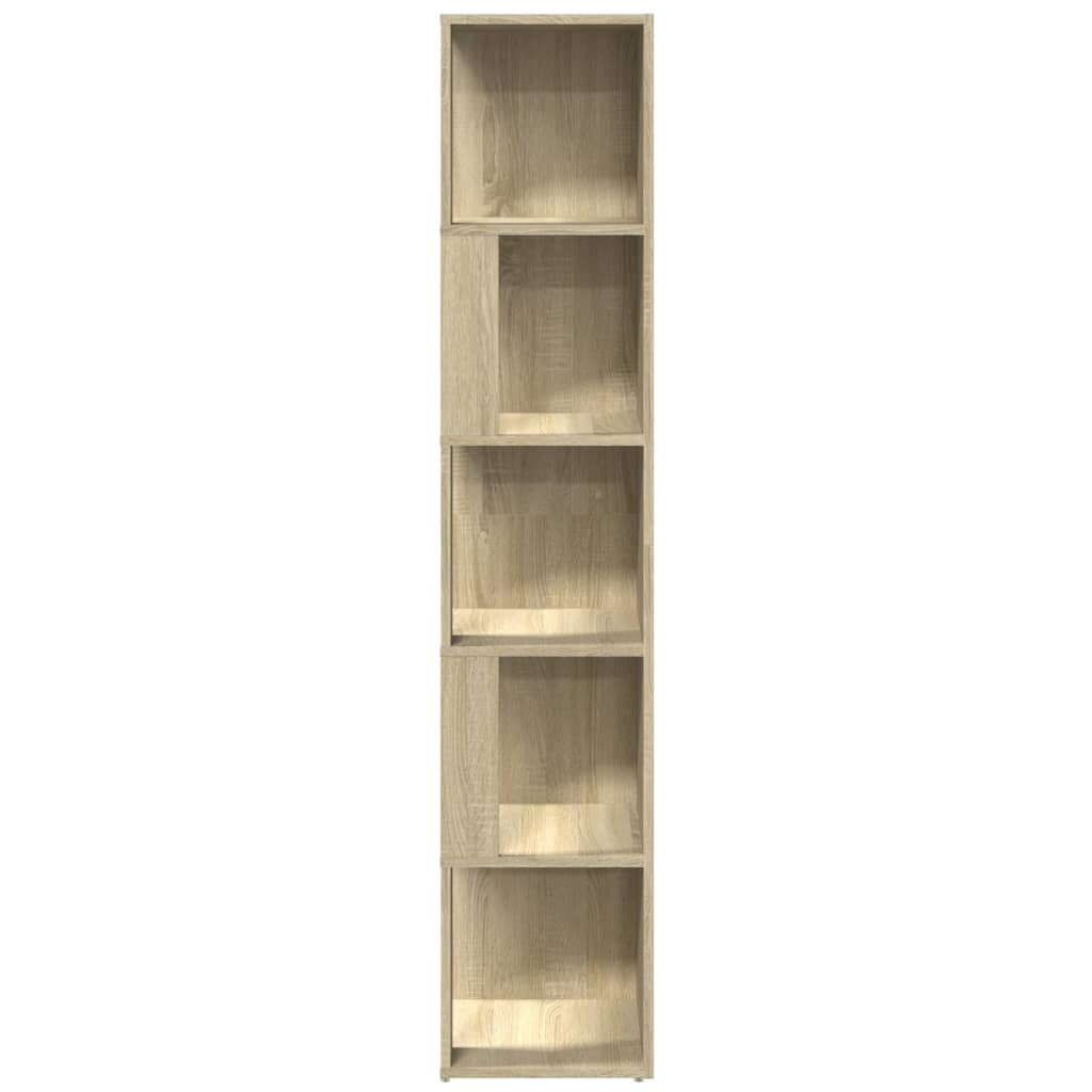Armadio Angolare Rovere Sonoma 33x33x164,5 cm in Truciolato - homemem39
