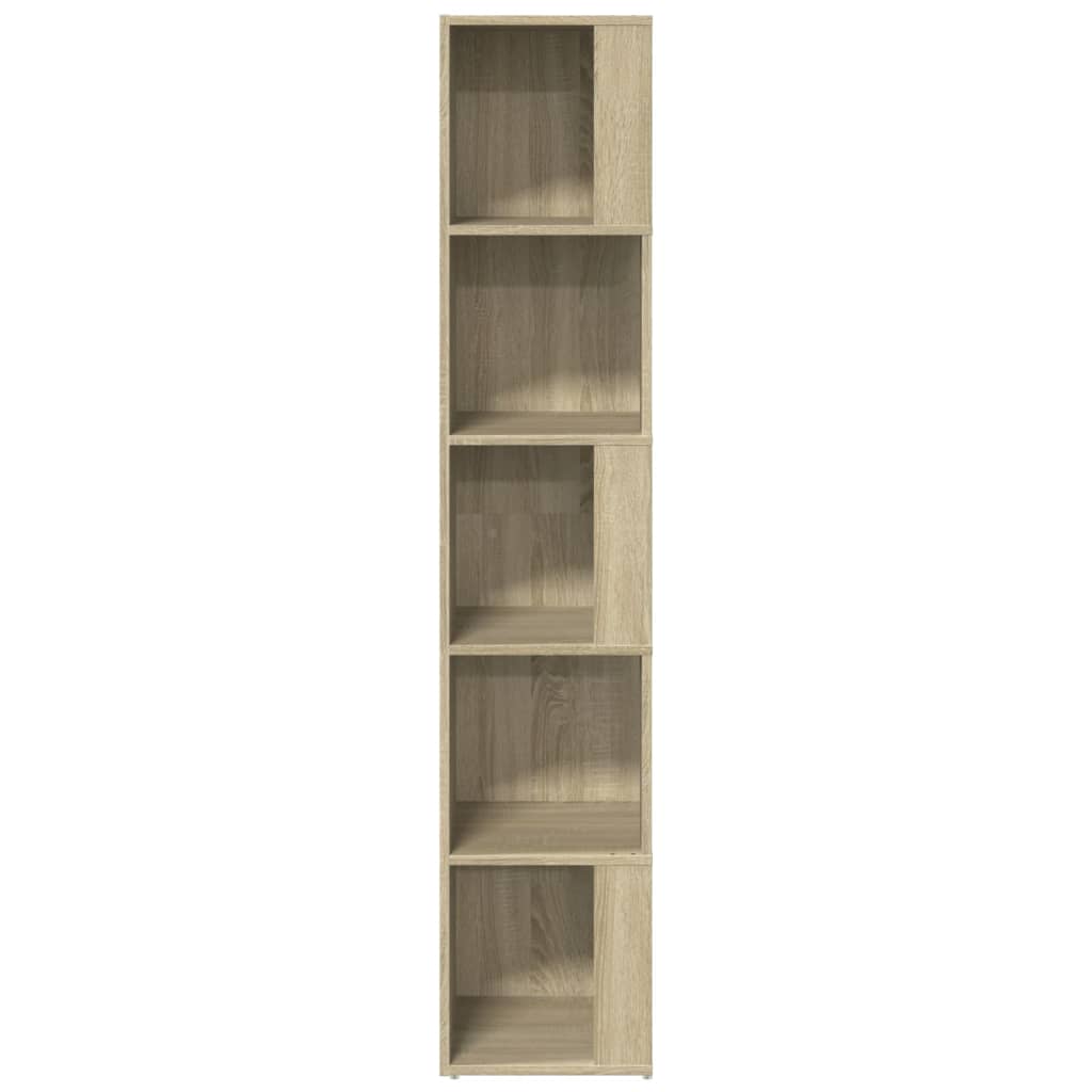 Armadio Angolare Rovere Sonoma 33x33x164,5 cm in Truciolato - homemem39