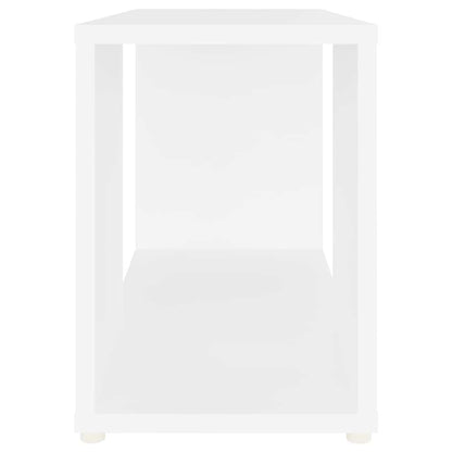 Mobile Porta TV Bianco 60x24x32 cm in Legno Multistrato