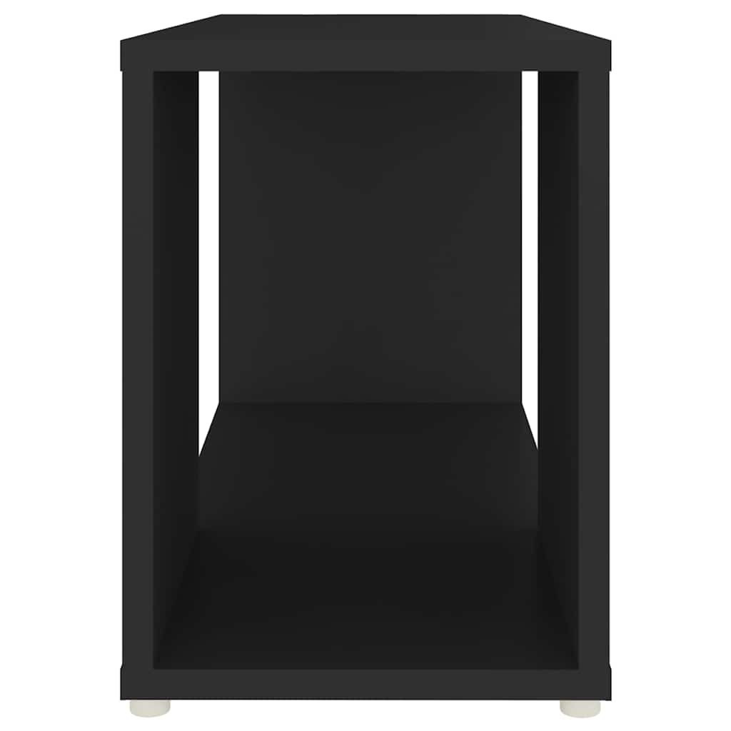 Mobile TV Nero 60x24x32 cm in Truciolato