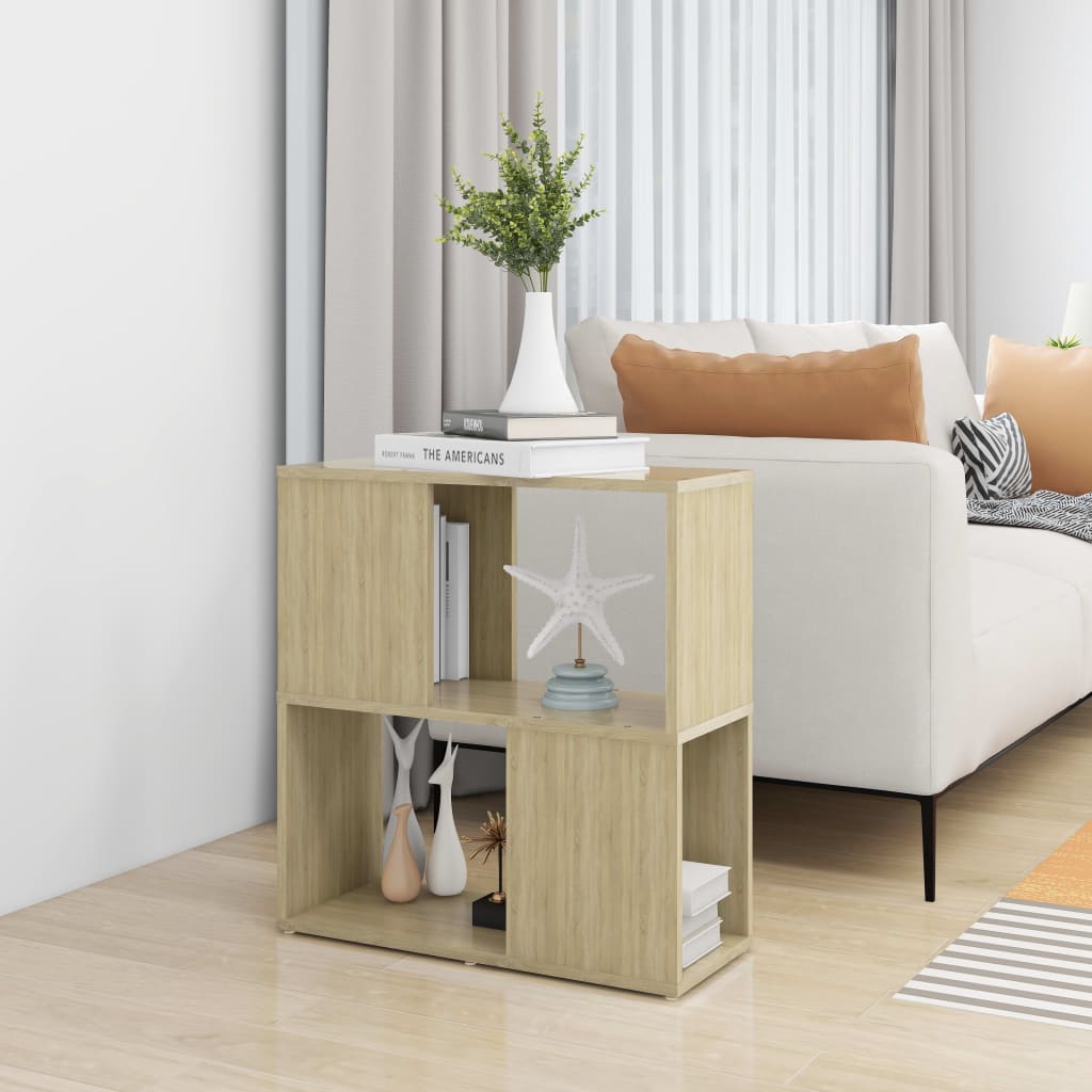 Libreria Rovere Sonoma 60x24x63 cm in Truciolato | homemem39
