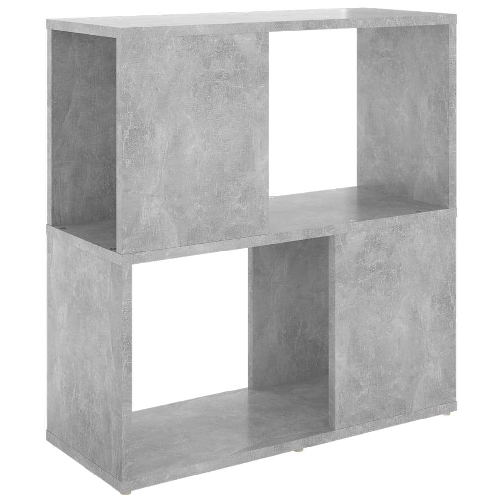 Libreria Grigio Cemento 60x24x63 cm in Truciolato | homemem39