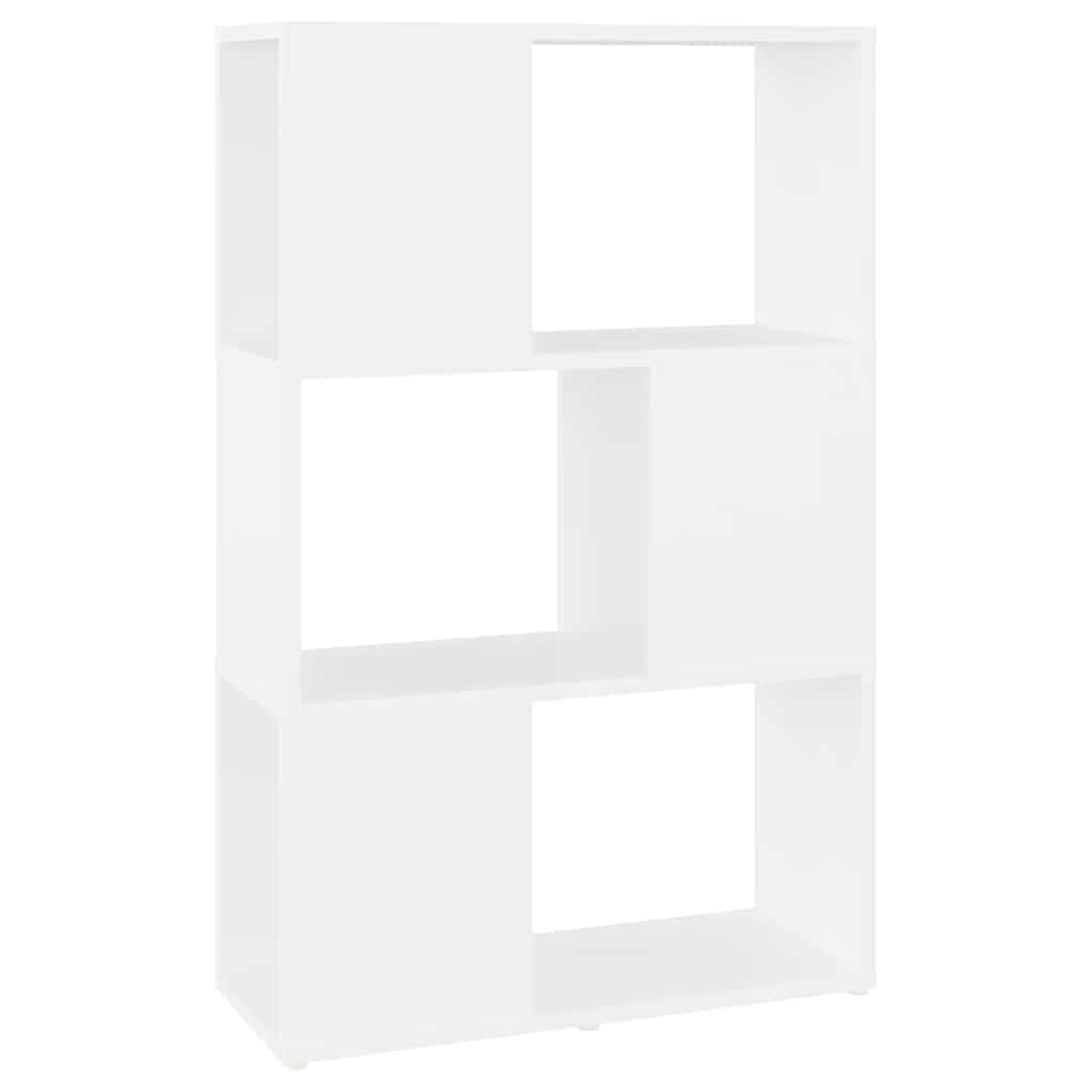 Libreria/Divisorio Bianco 60x24x96 cm in Legno Multistrato | homemem39