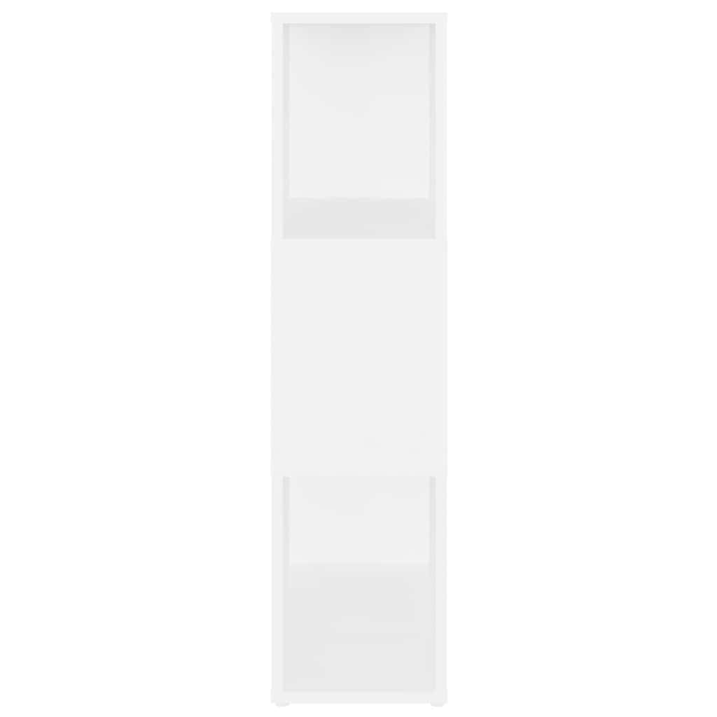 Libreria/Divisorio Bianco 60x24x96 cm in Legno Multistrato