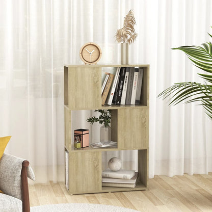 Libreria/Divisorio Rovere Sonoma 60x24x94 cm in Truciolato | homemem39
