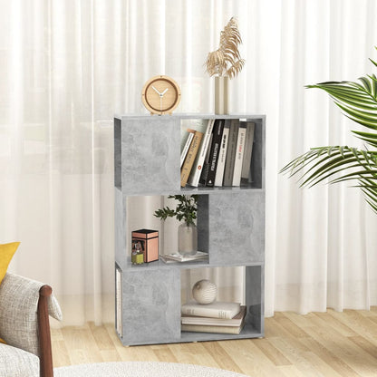 Libreria/Divisorio Grigio Cemento 60x24x94 cm in Truciolato | homemem39