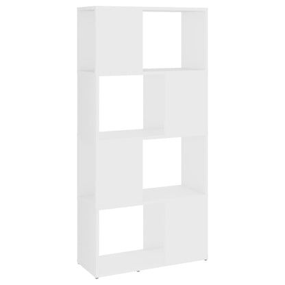 Libreria/Divisorio Bianco 60x24x124,5 cm in Truciolato | homemem39