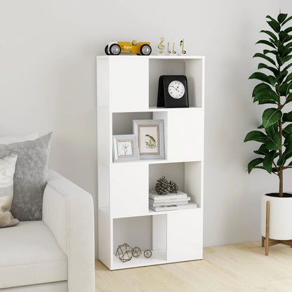 Libreria/Divisorio Bianco 60x24x124,5 cm in Truciolato | homemem39
