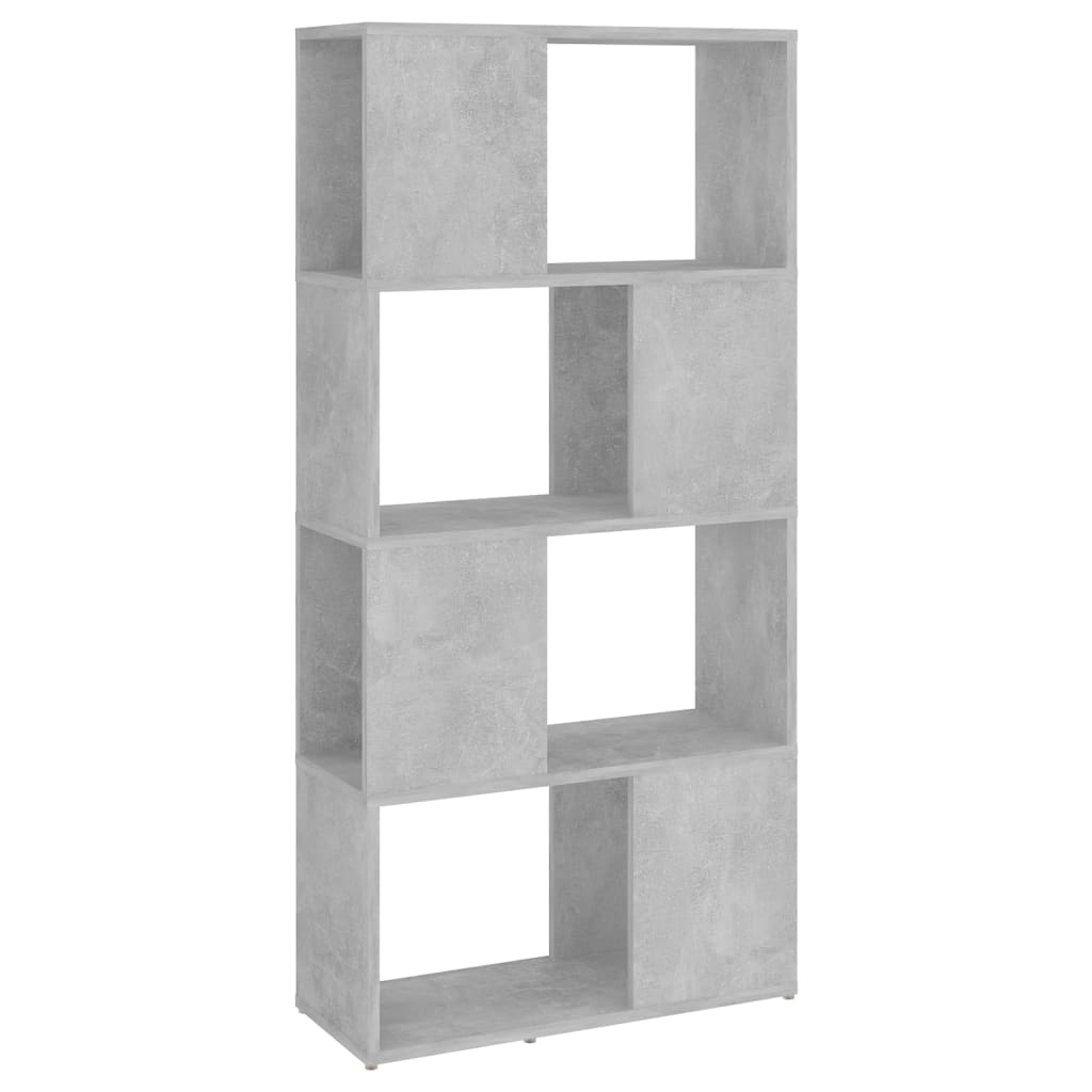 Libreria/Divisorio Grigio Cemento 60x24x124,5 cm | homemem39