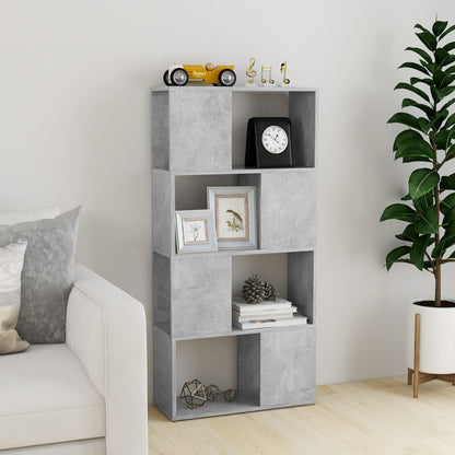 Libreria/Divisorio Grigio Cemento 60x24x124,5 cm | homemem39