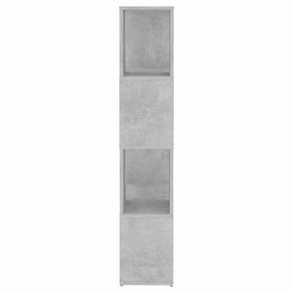 Libreria/Divisorio Grigio Cemento 60x24x124,5 cm