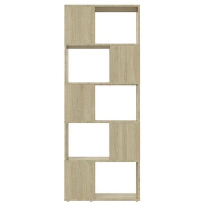 Libreria/Divisorio Rovere Sonoma 60x24x155 cm | homemem39