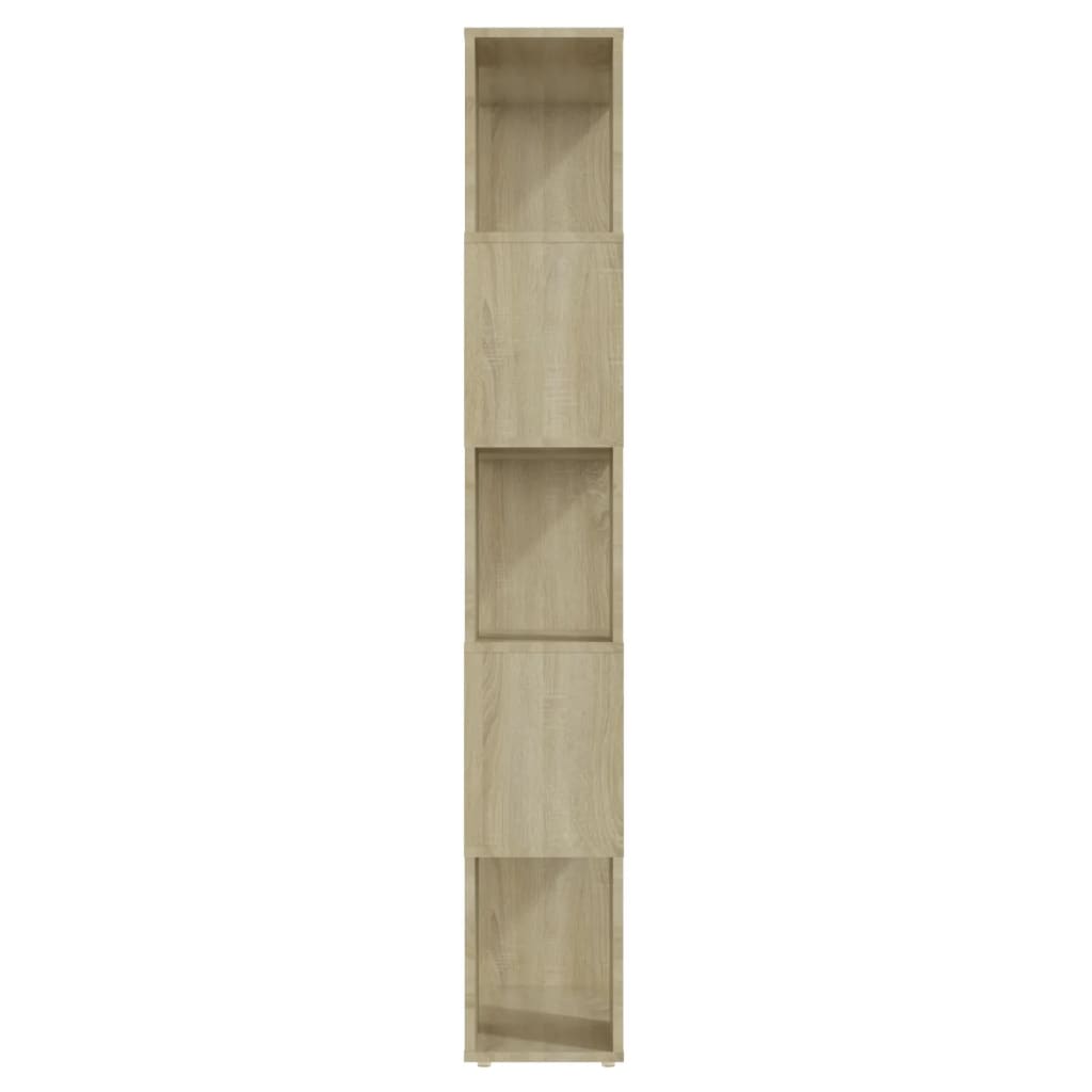 Libreria/Divisorio Rovere Sonoma 60x24x155 cm | homemem39