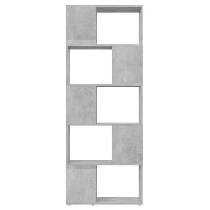 Libreria/Divisorio Grigio Cemento 60x24x155 cm | homemem39