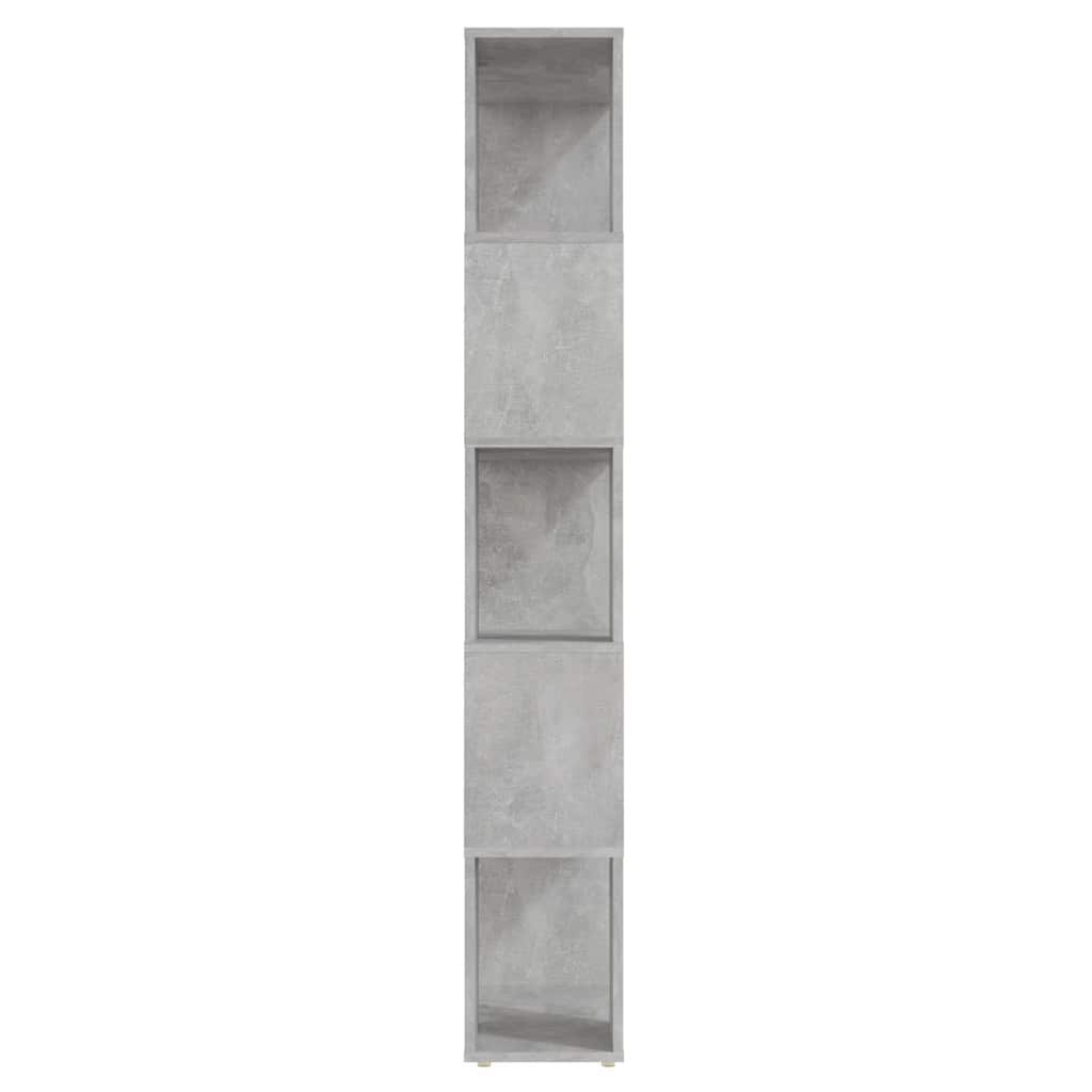Libreria/Divisorio Grigio Cemento 60x24x155 cm