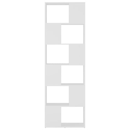 Libreria/Divisorio Bianco 60x24x186 cm | homemem39