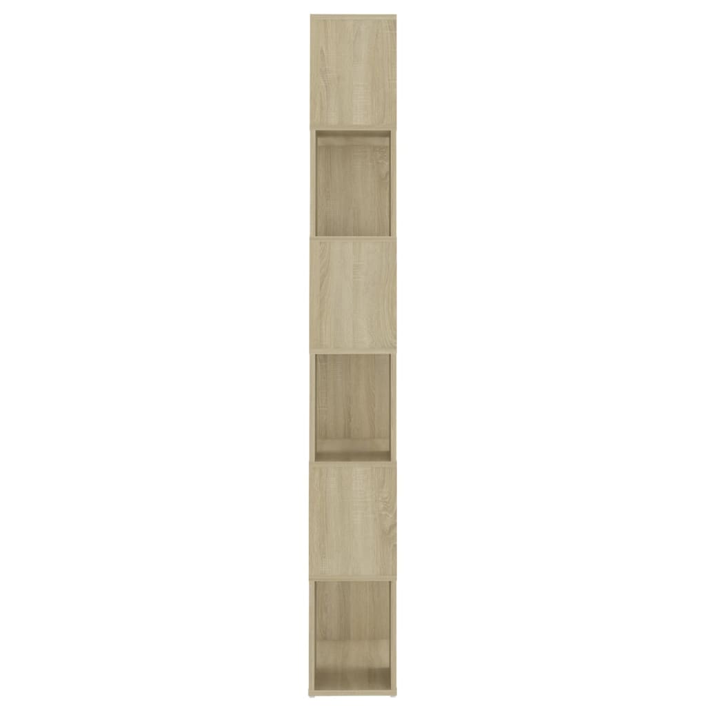 Libreria/Divisorio Rovere Sonoma 60x24x186 cm in Truciolato | homemem39