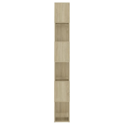 Libreria/Divisorio Rovere Sonoma 60x24x186 cm in Truciolato | homemem39