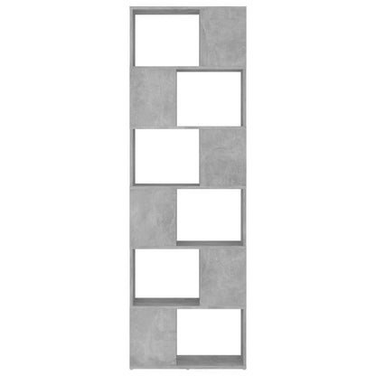 Libreria/Divisorio Grigio Cemento 60x24x186 cm in Truciolato | homemem39