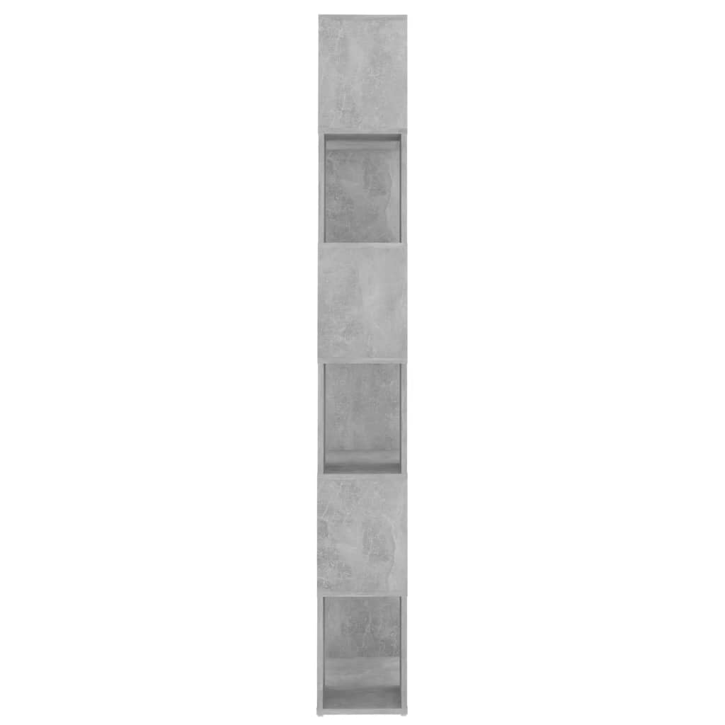 Libreria/Divisorio Grigio Cemento 60x24x186 cm in Truciolato | homemem39