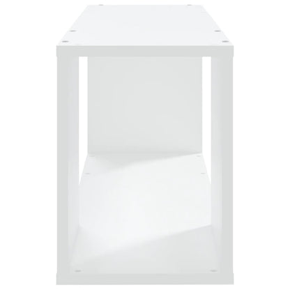 Mobile Porta TV Bianco 80x24x32 cm in Legno Multistrato | homemem39