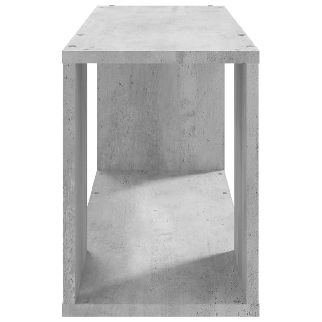 Mobile TV Grigio Cemento 80x24x32 cm in Truciolato | homemem39