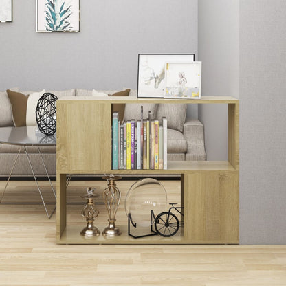 Mobile Porta TV Rovere Sonoma 80x24x63 cm in Truciolato | homemem39