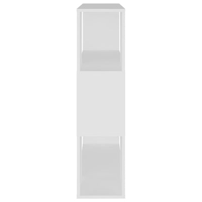 Libreria/Divisorio Bianco 80x24x94 cm in Legno Multistrato | homemem39