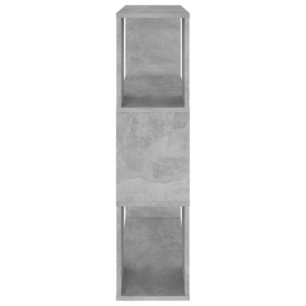Libreria/Divisorio Grigio Cemento 80x24x94 cm in Truciolato | homemem39