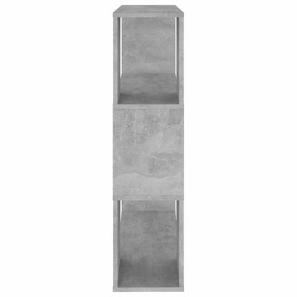 Libreria/Divisorio Grigio Cemento 80x24x94 cm in Truciolato