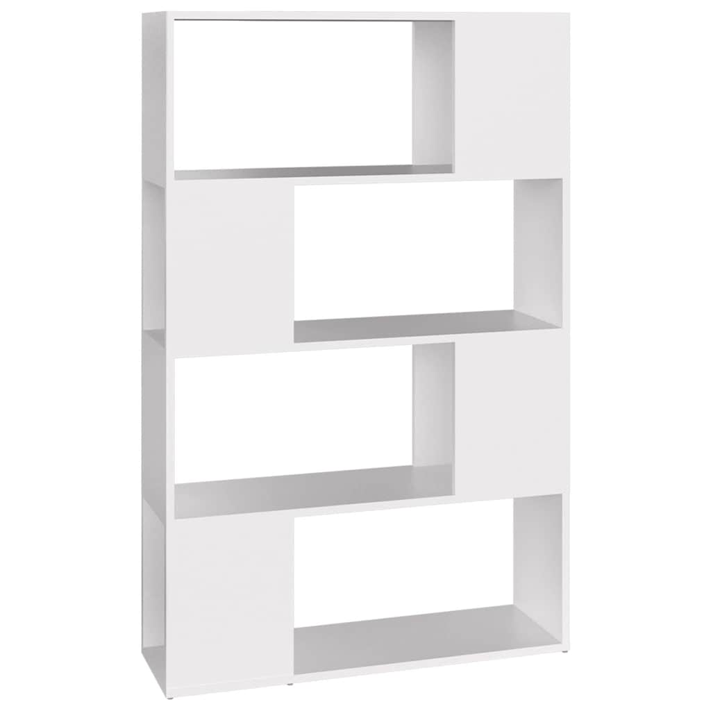 Libreria/Divisorio Bianco 80x24x124,5 cm in Truciolato