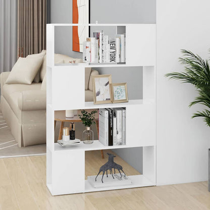 Libreria/Divisorio Bianco 80x24x124,5 cm in Truciolato