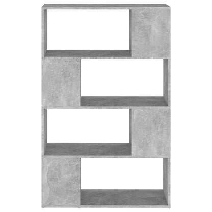 Libreria/Divisorio Grigio Cemento 80x24x124,5 cm in Truciolato | homemem39