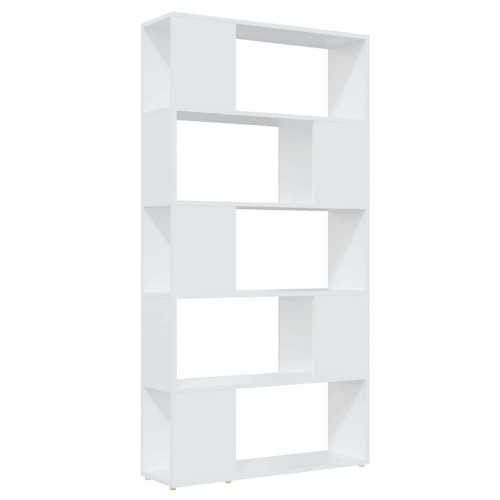 Libreria/Divisorio Bianco 80x24x155 cm in Truciolato | homemem39