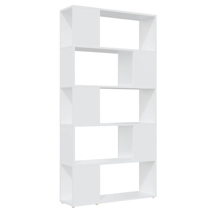 Libreria/Divisorio Bianco 80x24x155 cm in Truciolato | homemem39