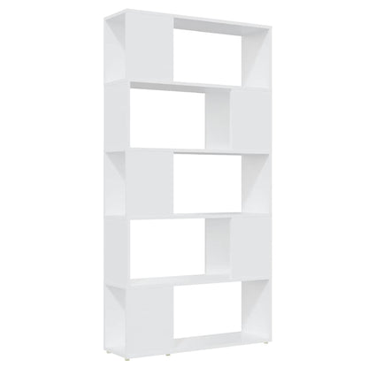 Libreria/Divisorio Bianco 80x24x155 cm in Truciolato